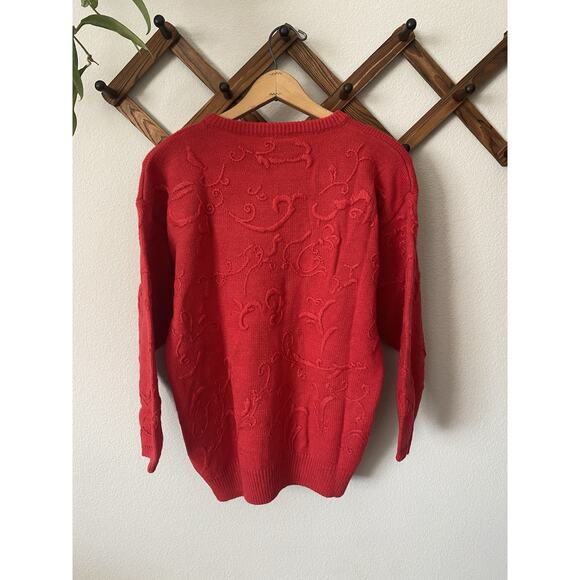 Vintage Pyke Limited Women’s Embroidered Sweater Women’s Small Vintage Sweater - Picture 5 of 8